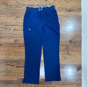 Figs navy Kade scrub pants Medium Tall